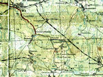Карта Генштаба 1942 г.
