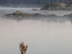 Озеро подо льдом